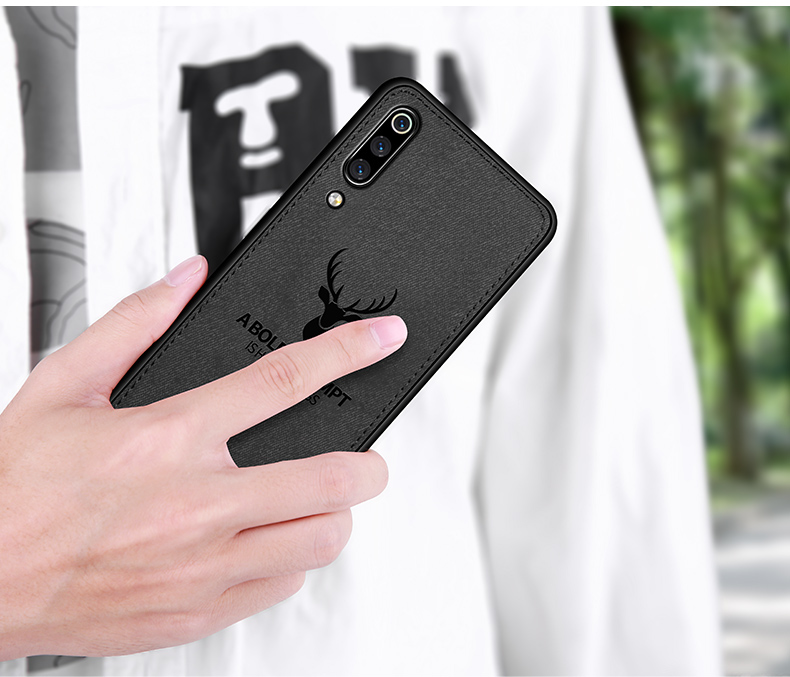 BAKEEY-Deer-Shockproof-ClothTPU-Protective-Case-For-Xiaomi-Mi9--Xiaomi-Mi-9-Transparent-Edition-Non--1436500-10