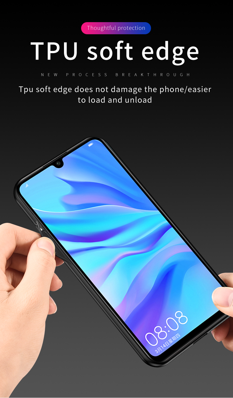 Bakeey-Anti-Fingerprint-Canvas-Splice-TPU-Border-Protective-Case-for-Samsung-Galaxy-A40-2019-1514358-8