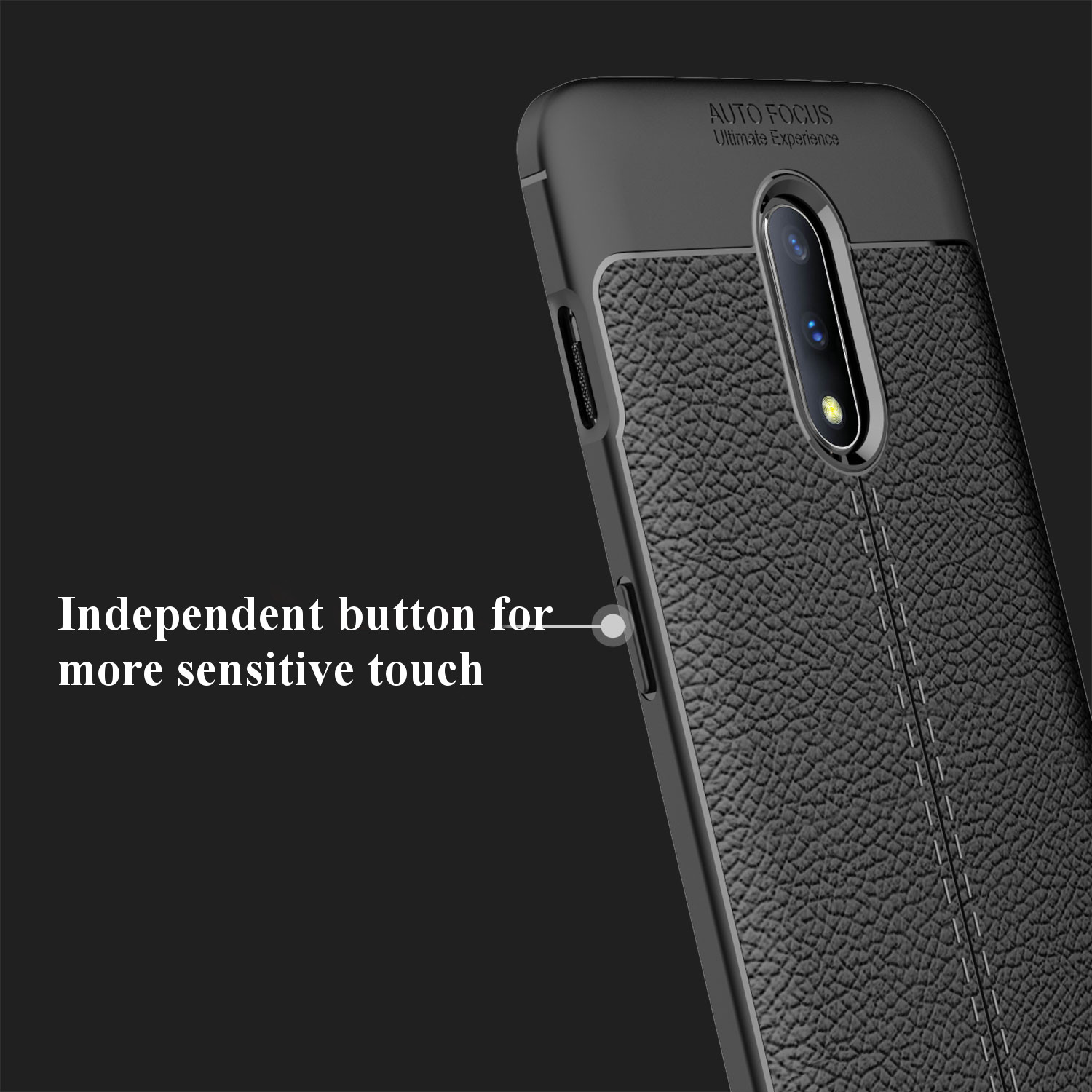 Bakeey-Anti-Fingerprint-Soft-Litchi-Texture-Silicone-Protective-Case-For-OnePlus-7-1500128-8
