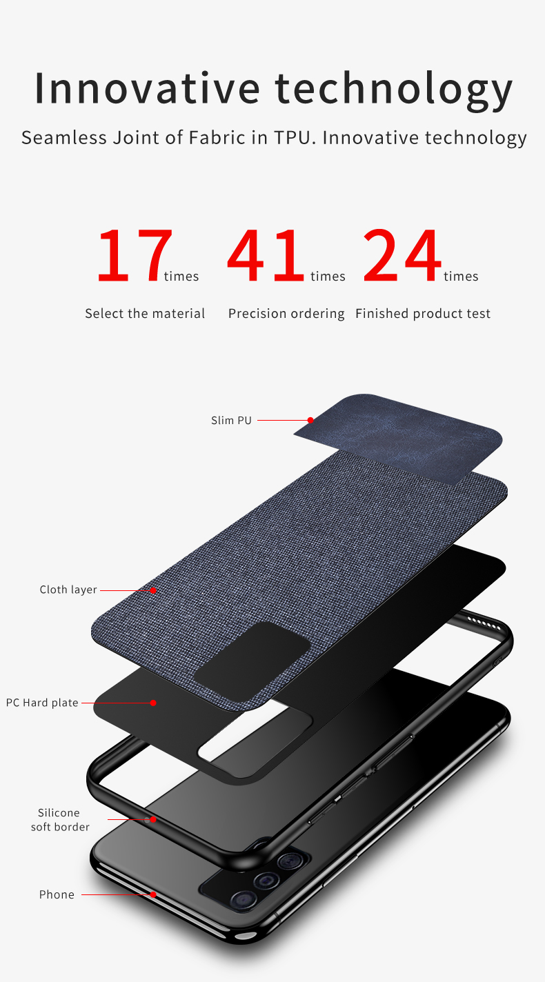 Bakeey-Anti-fingerprint-Cotton-Cloth-PU-Leather-Protective-Case-for-Samsung-Galaxy-A71-2019-1631026-4