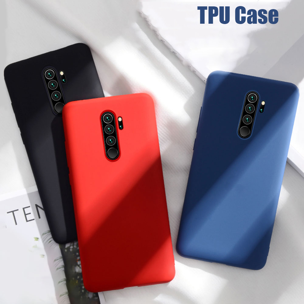 Bakeey-Anti-fingerprint-Shockproof-Soft-TPU-Protective-Case-for-Xiaomi-Redmi-Note-8-Pro-Non-original-1591924-1