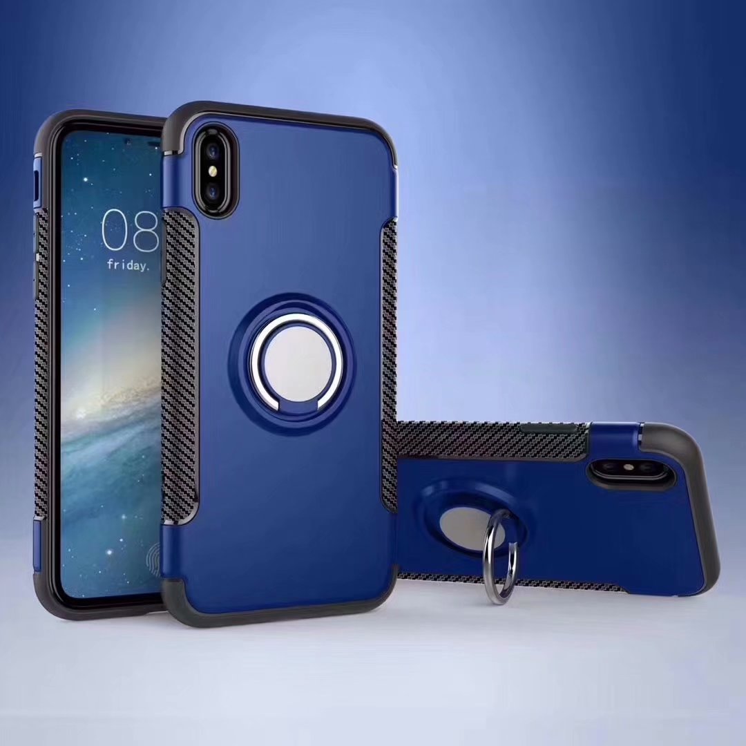 Bakeey-Anti-slip-Shock-proof-360deg-Adjustable-Ring-Holder-Protective-Case-for-Xiaomi-Mi-Max-3-1366880-11