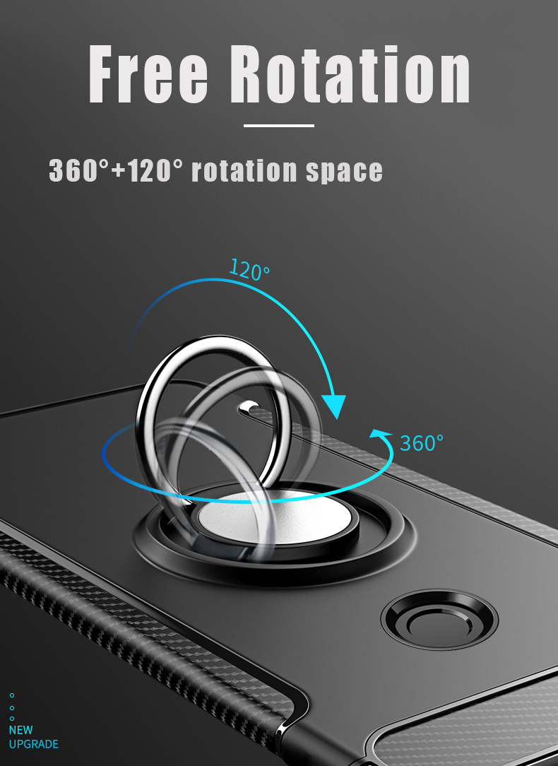 Bakeey-Anti-slip-Shock-proof-360deg-Adjustable-Ring-Holder-Protective-Case-for-Xiaomi-Mi-Max-3-1366880-3