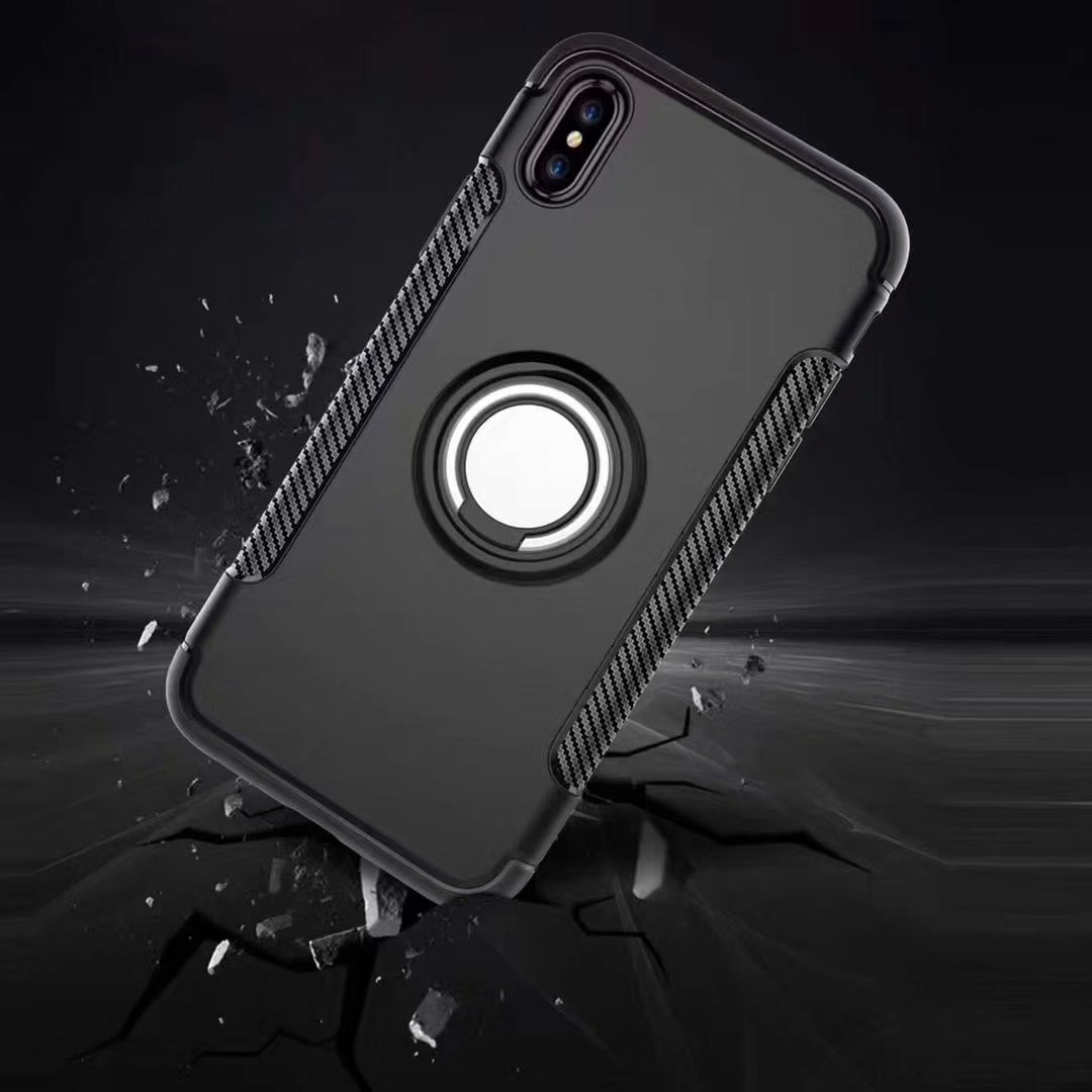 Bakeey-Anti-slip-Shock-proof-360deg-Adjustable-Ring-Holder-Protective-Case-for-Xiaomi-Mi-Max-3-1366880-9