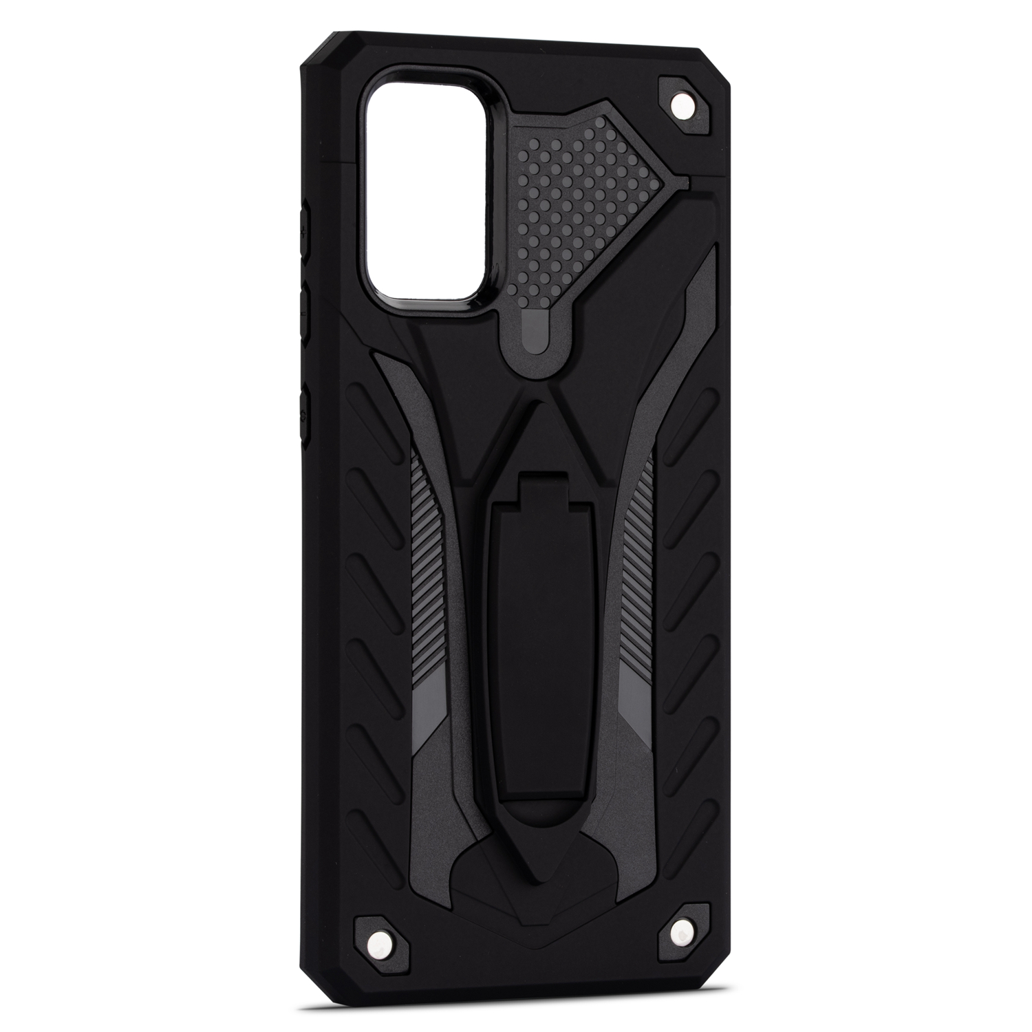 Bakeey-Armor-Shockproof-Anti-Fingerprint-with-Ring-Bracket-Stand-PC--TPU-Protective-Case-for-Samsung-1726005-4