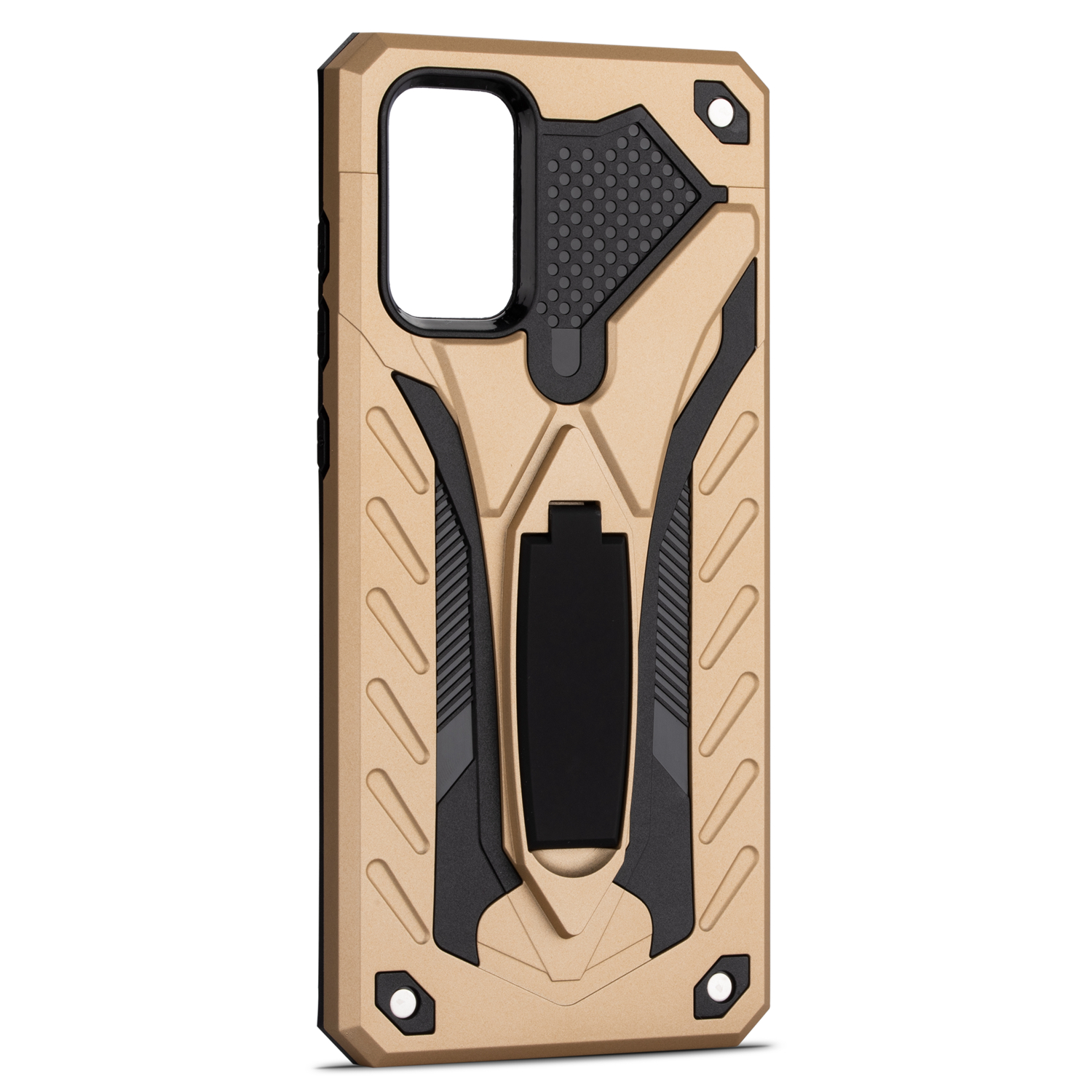 Bakeey-Armor-Shockproof-Anti-Fingerprint-with-Ring-Bracket-Stand-PC--TPU-Protective-Case-for-Samsung-1726005-10