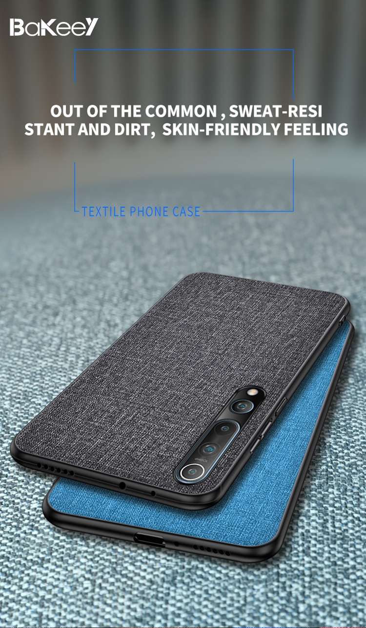 Bakeey-Breathable-Canvas-Cloth-Sweatproof-Shockproof-Protective-Case-Back-Cover-for-Xiaomi-Mi10-Mi-1-1732872-1