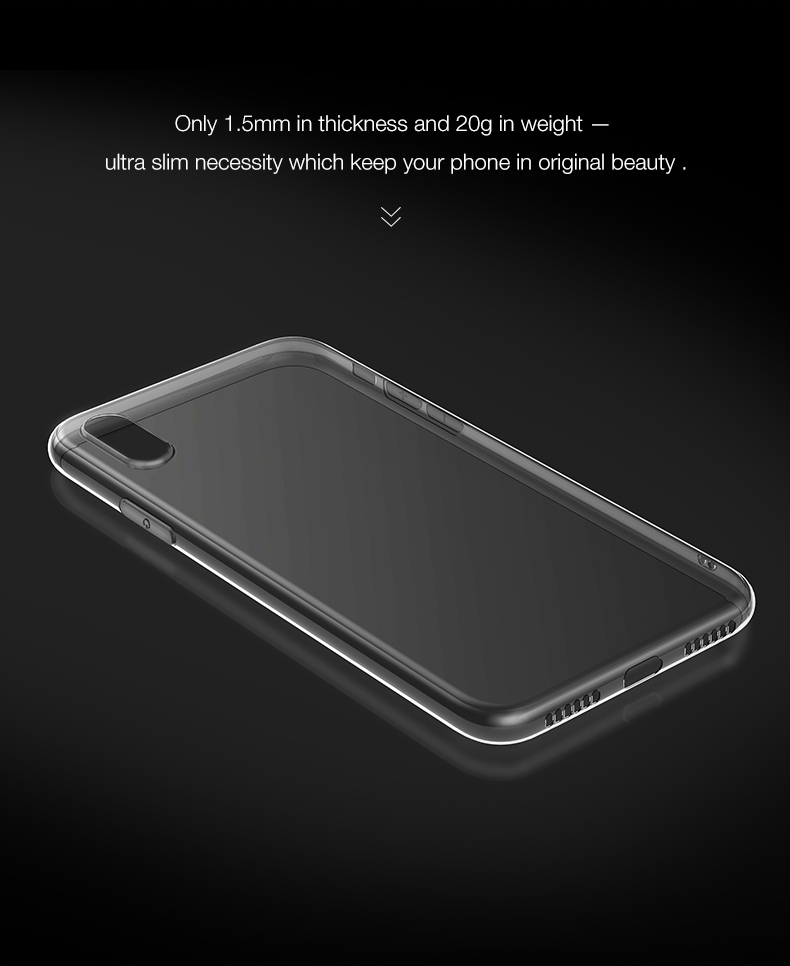 Bakeey-Clear-Transparent-Soft-TPU-Protective-Case-For-iPhone-XSX-1204141-4