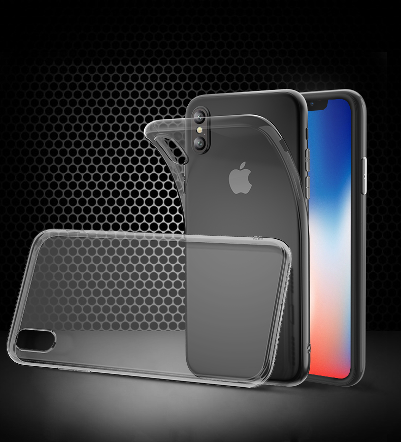 Bakeey-Clear-Transparent-Soft-TPU-Protective-Case-For-iPhone-XSX-1204141-7