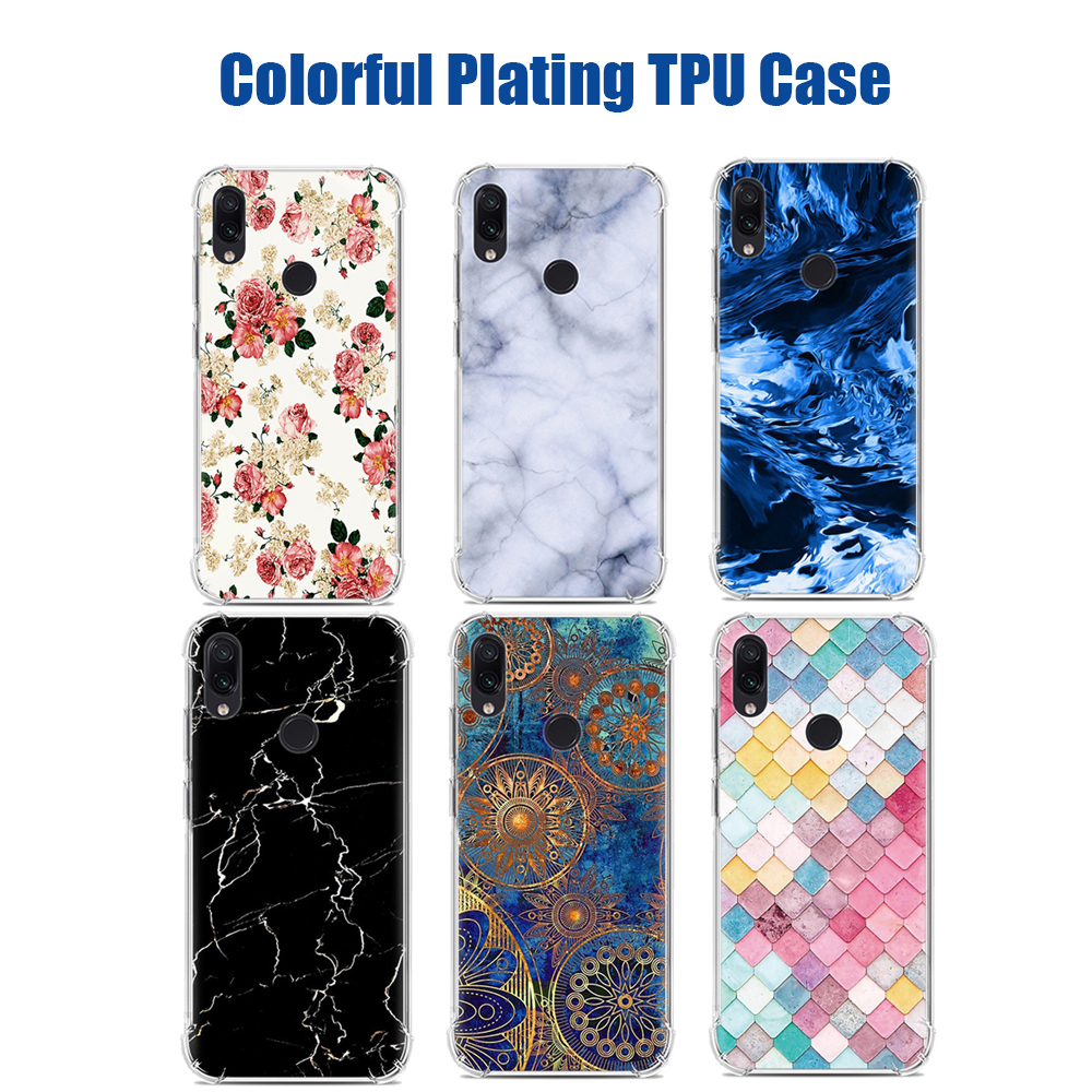 Bakeey-Colorful-Painting-Airbag-Shockproof-Soft-TPU-Protective-Case-for-Xiaomi-Redmi-Note-7--Xiaomi--1584304-1