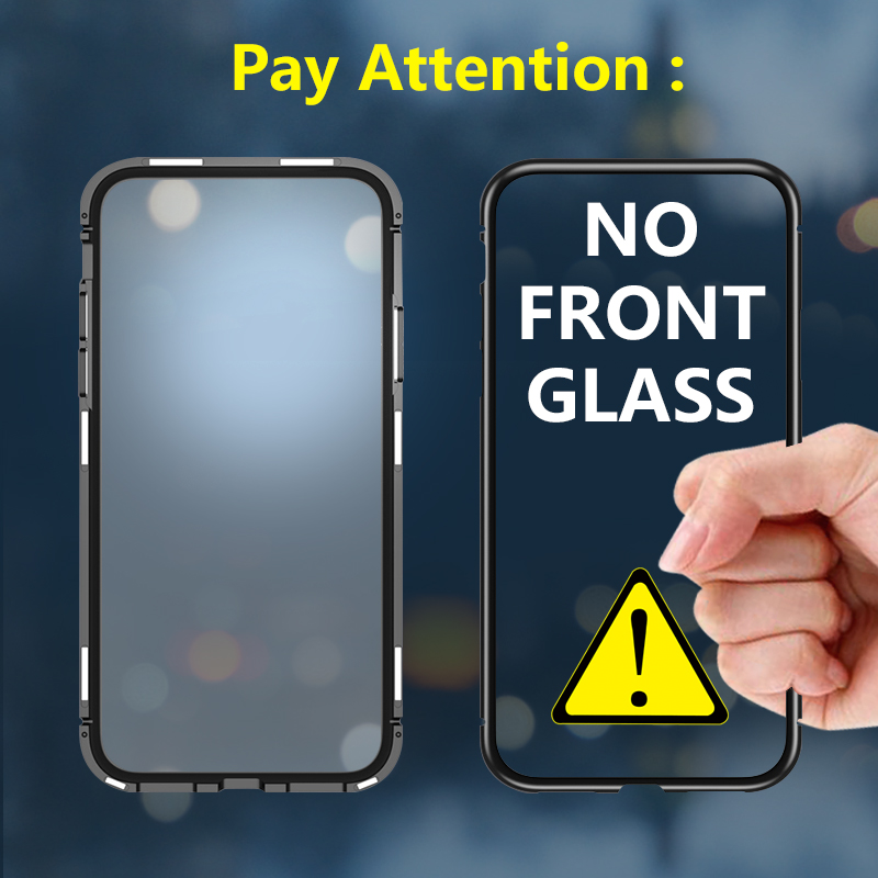 Bakeey-Flip-360deg-Magnetic-Adsorption-Metal-Tempered-Glass-Protective-Case-for-Huawei-Honor-8X-1449352-7