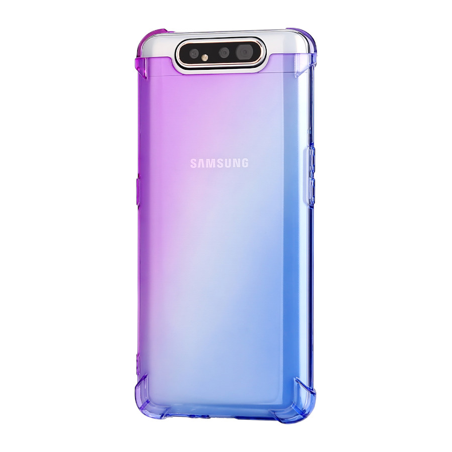 Bakeey-Gradient-Color-Air-Cushion-Corner-Shockproof-Soft-TPU-Protective-Case-for-Samsung-Galaxy-A80--1540336-1