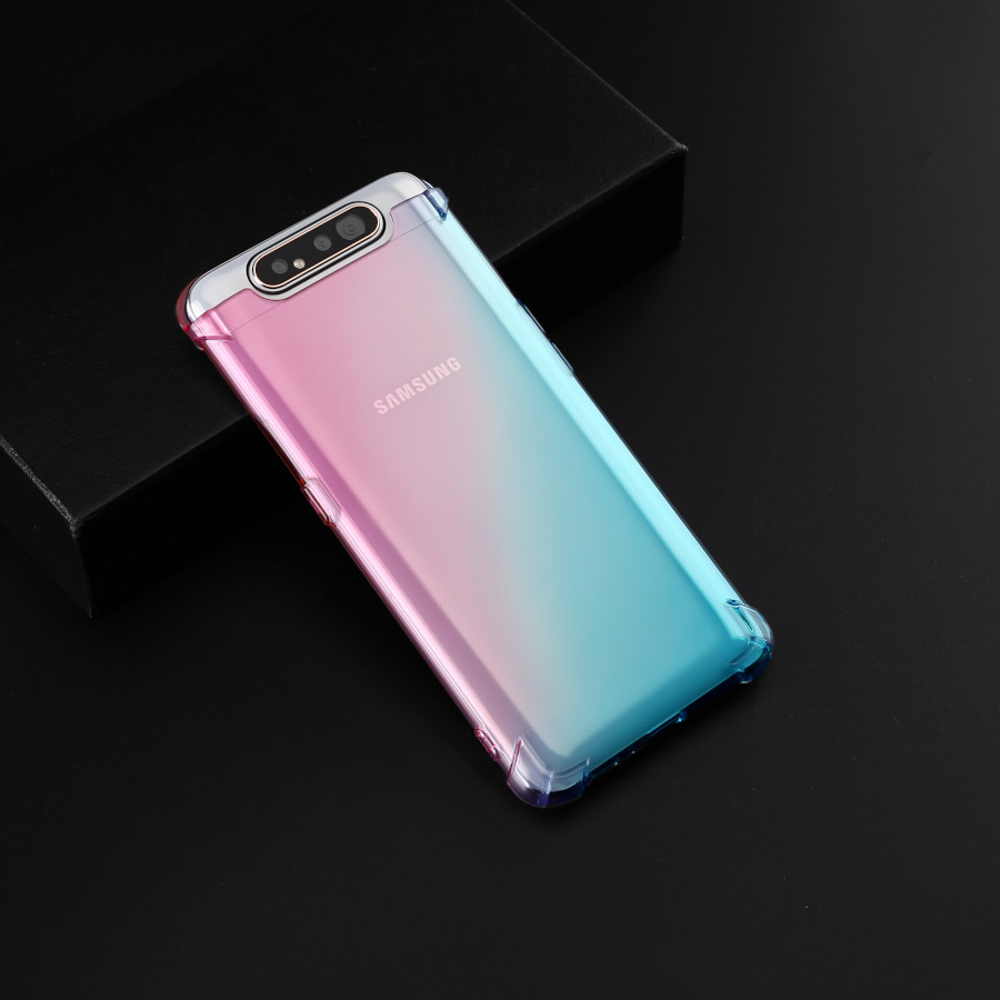 Bakeey-Gradient-Color-Air-Cushion-Corner-Shockproof-Soft-TPU-Protective-Case-for-Samsung-Galaxy-A80--1540336-7