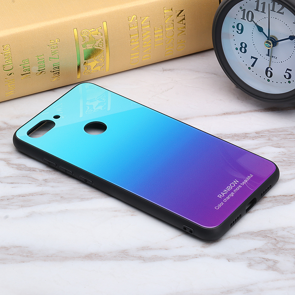 Bakeey-Gradient-Color-Tempered-Glass-Shockproof-Protective-Case-For-Xiaomi-Mi-8-Lite-Non-original-1407234-2