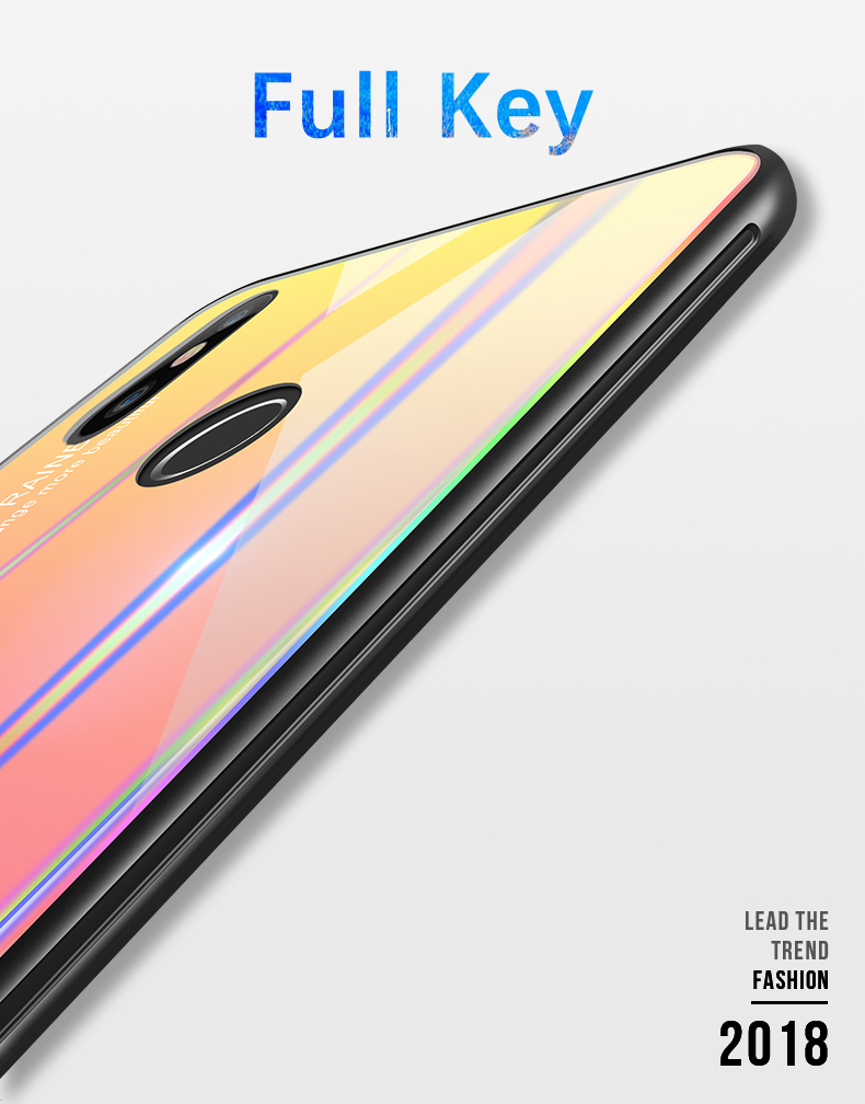 Bakeey-Laser-Gradient-Bling-Tempered-Glass-Shockproof-Protective-Case-For-Xiaomi-Mi8-Mi8-621-inch-No-1343145-8