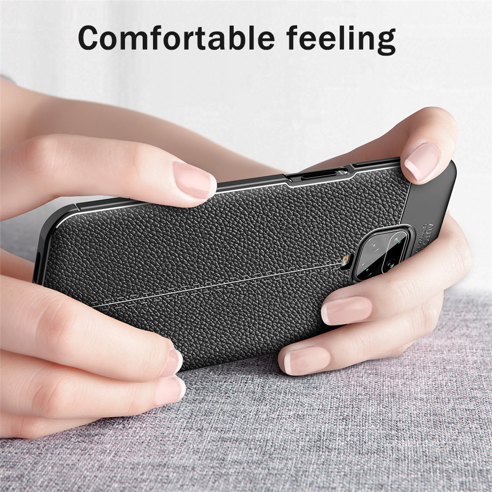 Bakeey-Litchi-Pattern-Shockproof-PU-Leather-TPU-Soft-Protective-Case-for-Xiaomi-Redmi-Note-9S--Redmi-1676324-6