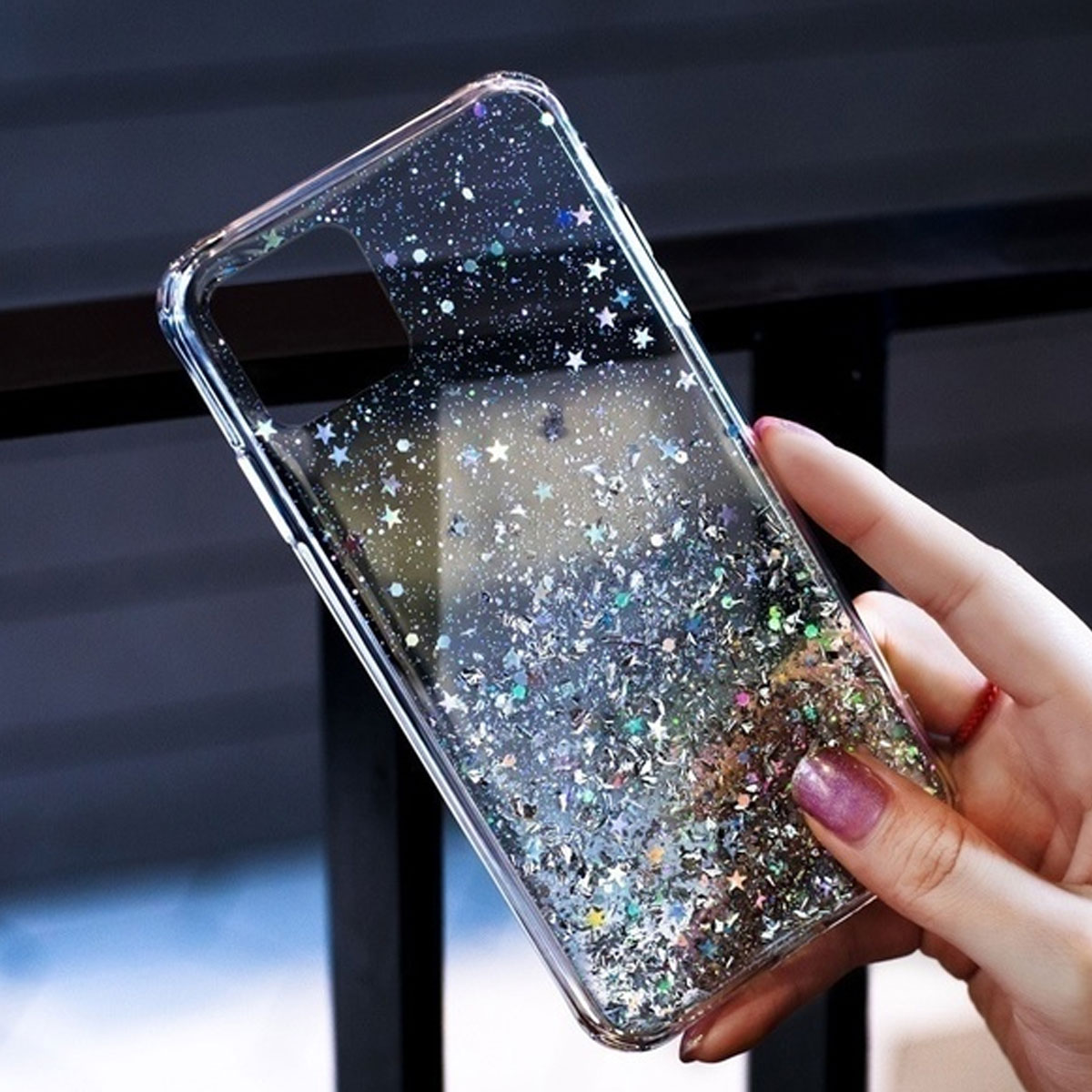 Bakeey-Luxury-Bling-Glitter-Hard-PC-Protective-Case-for-iPhone-11--For-iPhone-11-Pro--For-iPhone-11--1593575-8