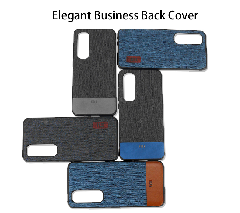 Bakeey-Luxury-Canvas-Fabric-Splice-Soft-Silicone-Edge-Shockproof-Protective-Case-for-Xiaomi-Mi-Note--1705323-12