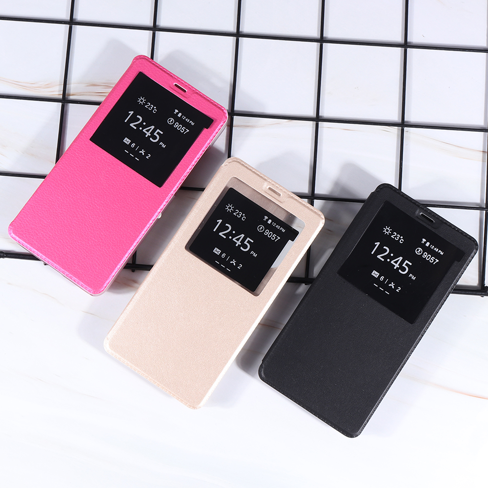 Bakeey-Luxury-Flip-with-View-Window-PU-Leather-Full-Body-Protective-Case-for-Xiaomi-Mi9-Lite--Xiaomi-1614681-12