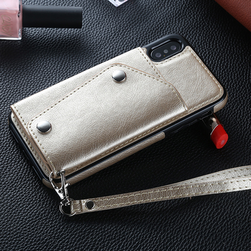 Bakeey-Luxury-Genuine-Leather-Multiple-Cards-Slot-Wallet-Holder-Shockproof-Protective-Case-for-iPhon-1429251-10