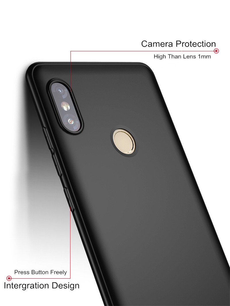 Bakeey-Matte-Soft-Silicone-Anti-Scratch-Protective-Case-For-Xiaomi-Redmi-Note-6-Pro-1398740-4