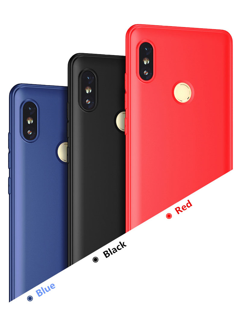 Bakeey-Matte-Soft-Silicone-Anti-Scratch-Protective-Case-For-Xiaomi-Redmi-Note-6-Pro-1398740-6