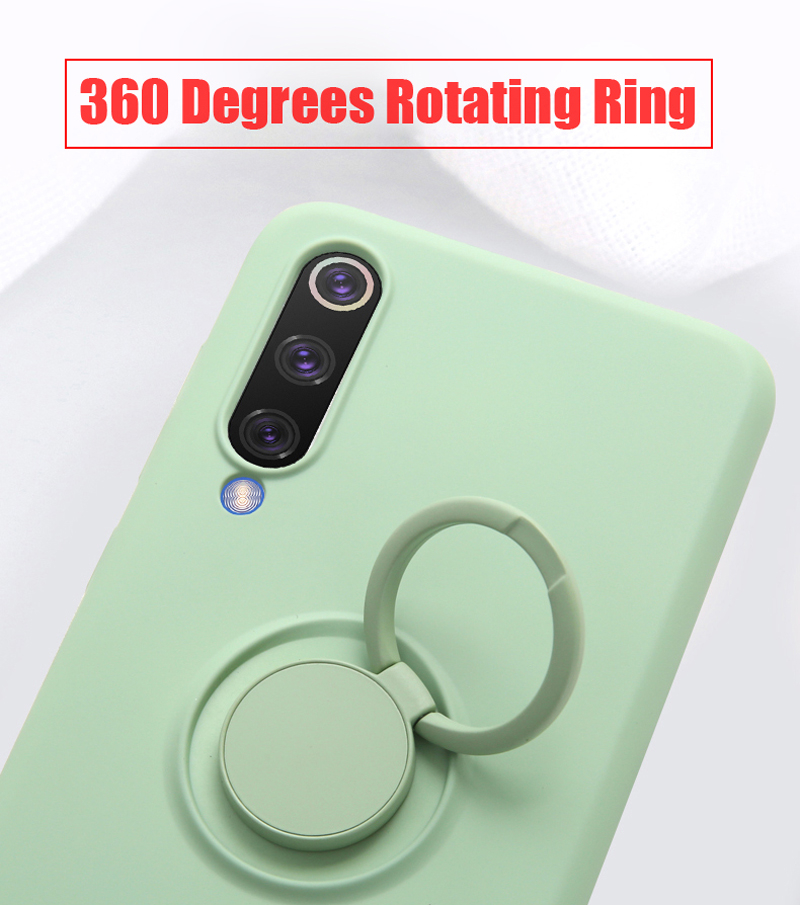 Bakeey-Metal-Ring-Holder-Shockproof-Soft-Silicone-Protective-Case-For-Xiaomi-Mi-9--Xiaomi-Mi9-Mi-9-T-1579850-3