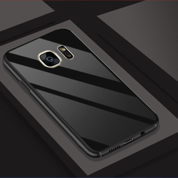 Bakeey-Piano-Paint-Glossy-Hard-PC-Protective-Case-for-Samsung-Galaxy-S7-Edge-1320007-9