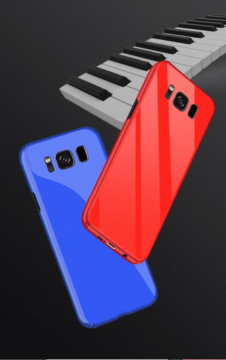 Bakeey-Piano-Paint-Glossy-Hard-PC-Protective-Case-for-Samsung-Galaxy-S8-1320510-1