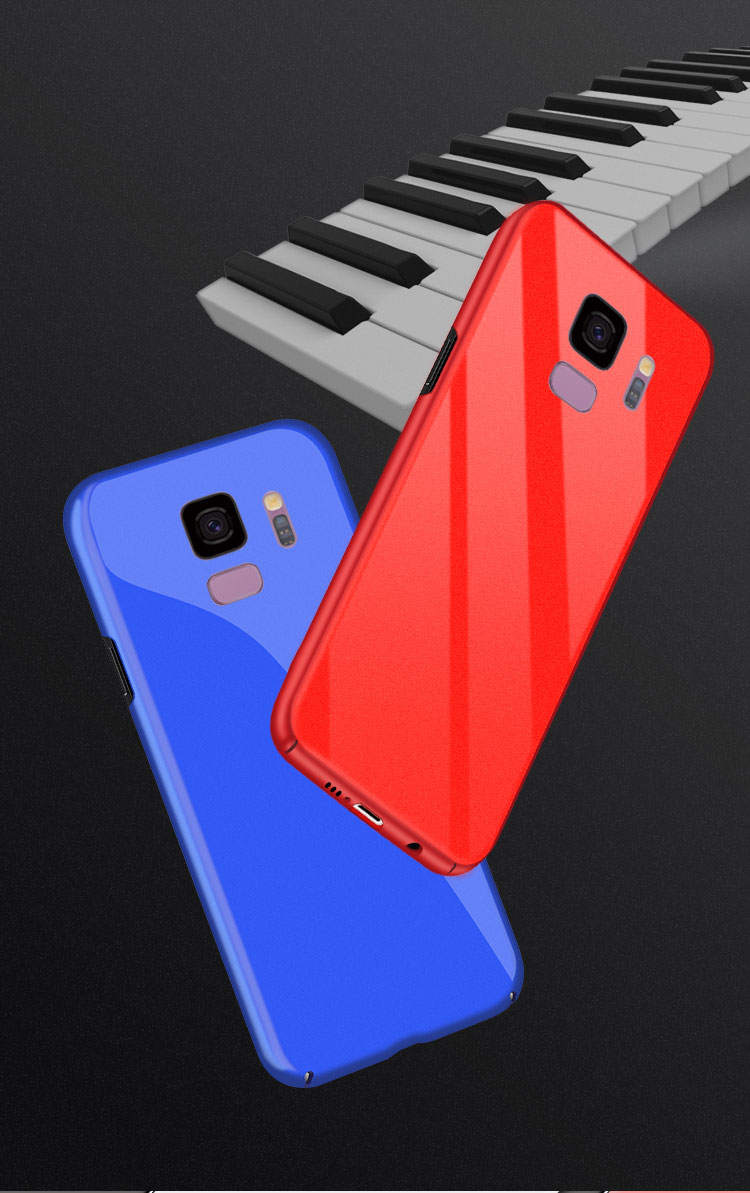 Bakeey-Piano-Paint-Glossy-Hard-PC-Protective-Case-for-Samsung-Galaxy-S9-1320522-1