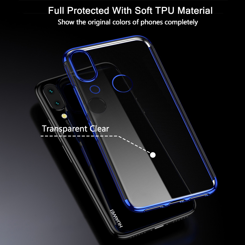 Bakeey-Plating-Soft-TPU-Back-Cover-Protective-Case-for-Huawei-Honor-8X-MAX-1412702-3
