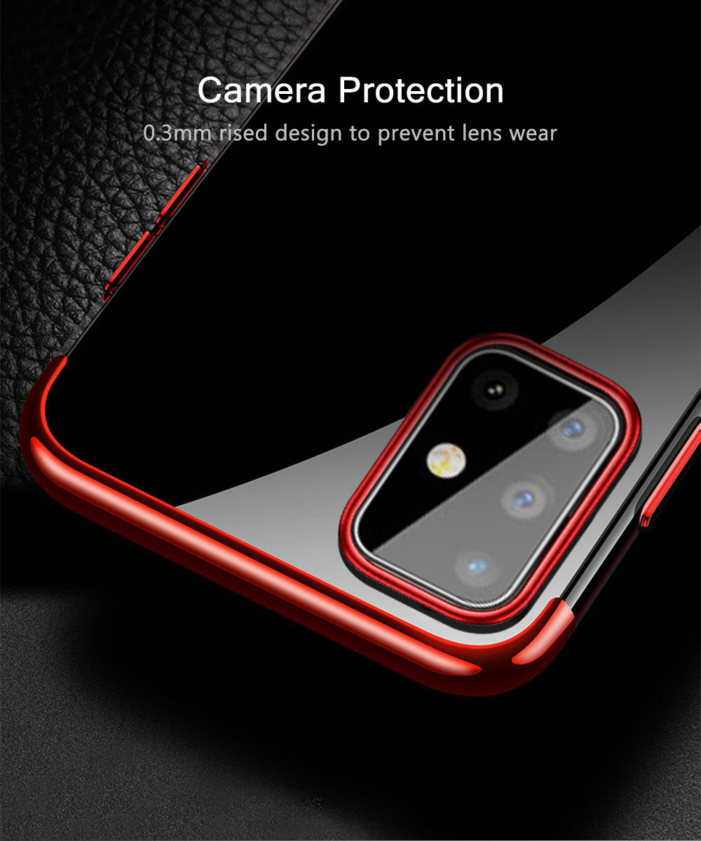 Bakeey-Plating-Ultra-thin-Transparent-Soft-TPU-Shockproof-Protective-Case-for-Samsung-Galaxy-A51-201-1628061-8