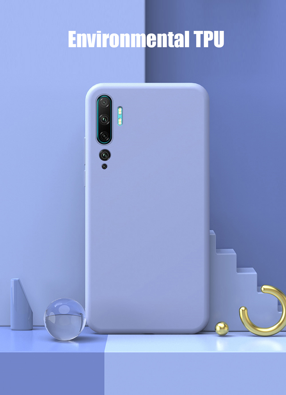 Bakeey-Pure-Non-yellow-Shockproof-Soft-TPU-Protective-Case-for-Xiaomi-Mi-Note-10--Xiaomi-Mi-Note-10--1611163-1