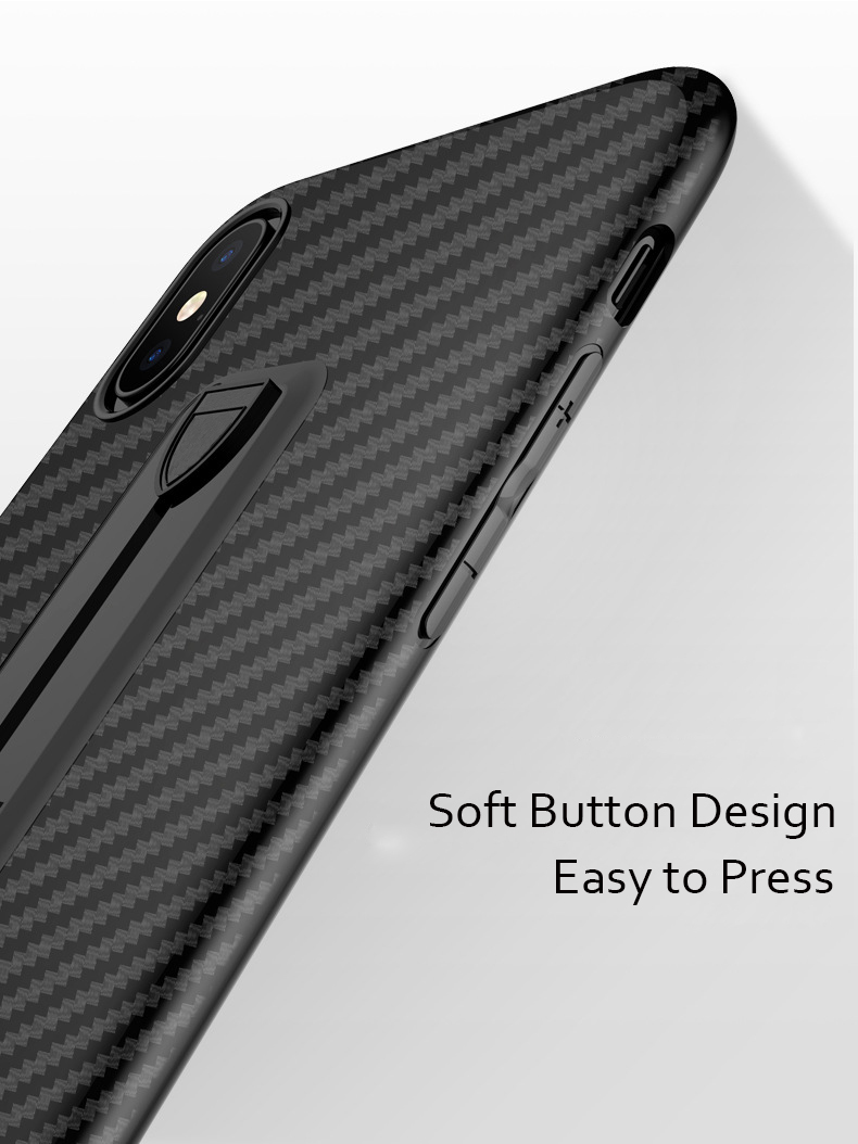 Bakeey-Ring-Bracket-Heat-Dissipation-Soft-TPU-Protective-Case-for-iPhone-X-1279092-9