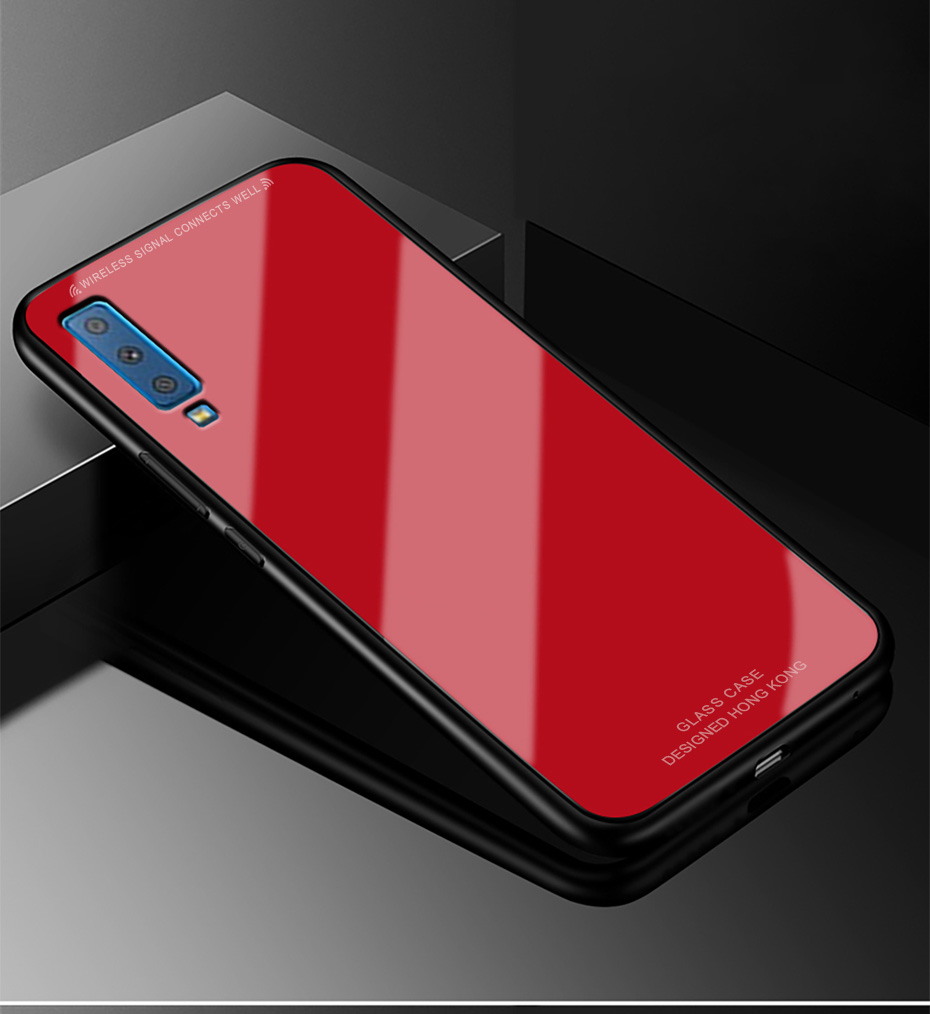 Bakeey-Scratch-Resistant-Tempered-Glass-Protective-Case-For-Samsung-Galaxy-A7-2018--A9-2018-1394227-11