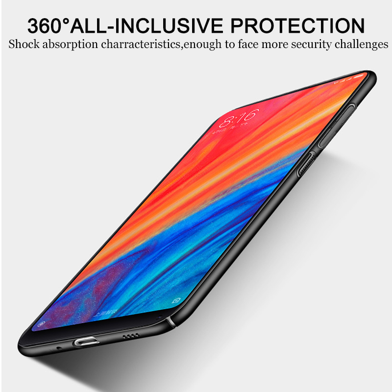 Bakeey-Shockproof-Anti-fingerprint-PC-Hard-Back-Protective-Case-For-Xiaomi-Mi-MIX-2S-Non-original-1287808-2