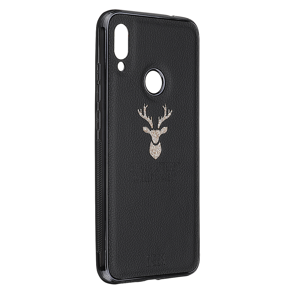 Bakeey-Shockproof-Plating-Border-Glitter-Deer-PU-Leather-Soft-TPU-Protective-Case-For-Xiaomi-Redmi-N-1540905-5