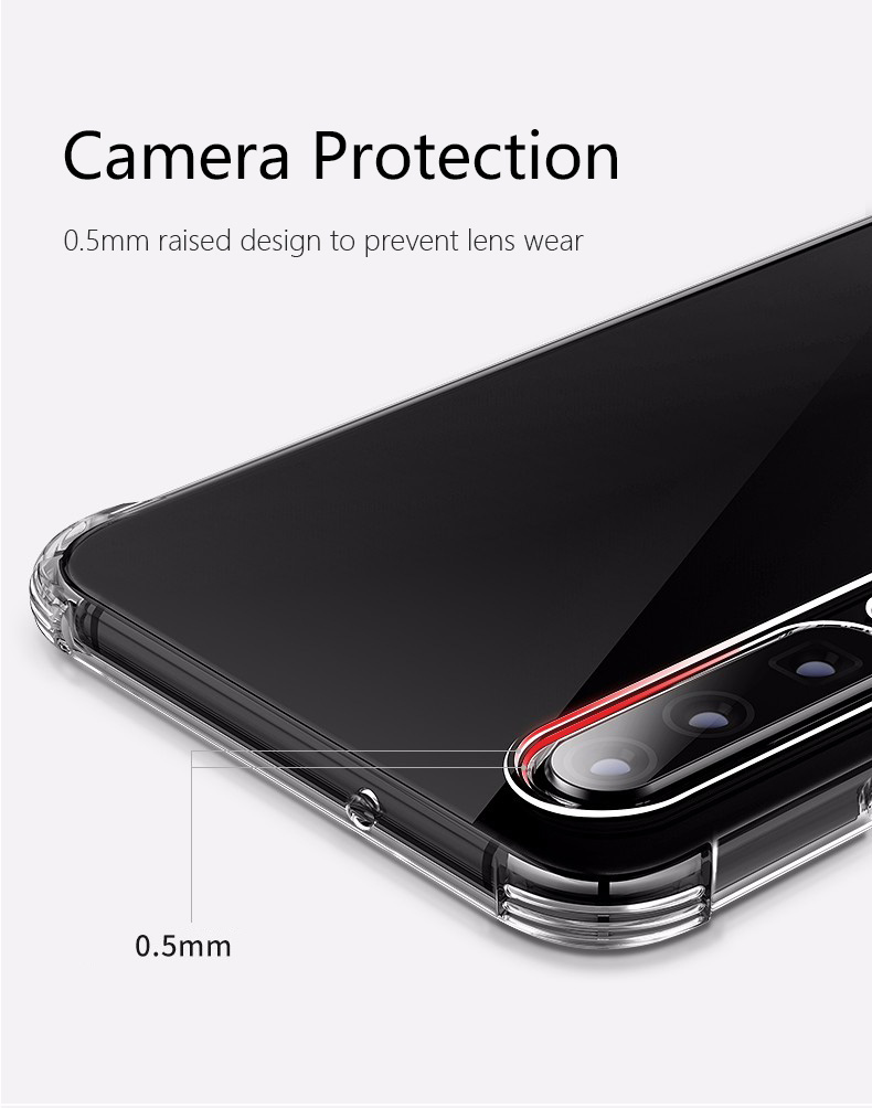 Bakeey-Shockproof-Transparent-Soft-TPU-Protective-Case-for-HUAWEI-P30-1543188-3