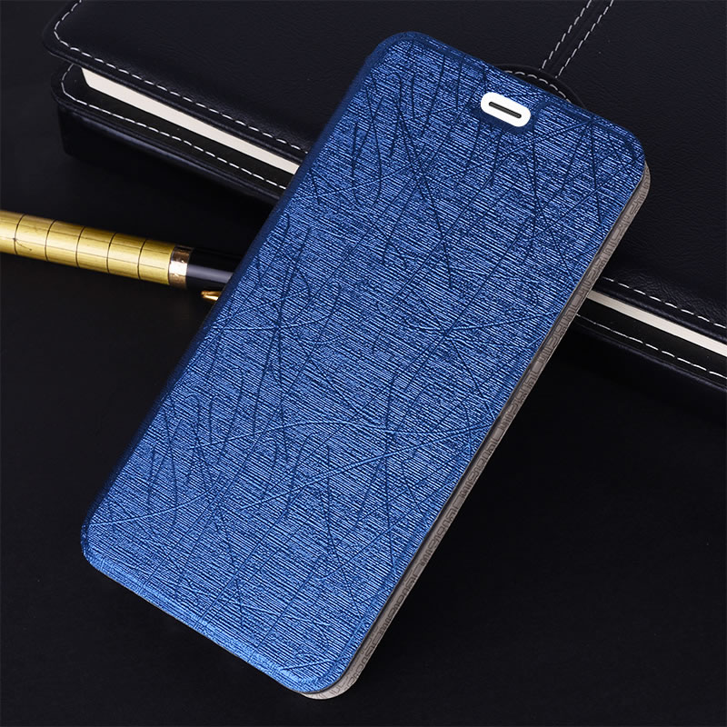 Bakeey-Silk-Texture-Flip-with-Foldable-Stand-PU-Leather-Shockproof-Full-Cover-Protective-Case-for-Xi-1709935-6