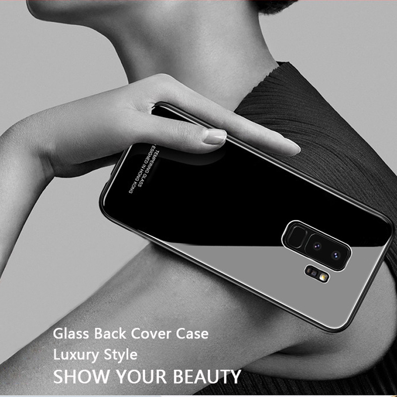 Bakeey-Tempered-Glass-Mirror-Back-TPU-Frame-Protective-Case-for-Samsung-Galaxy-S9S9Plus-1276789-9