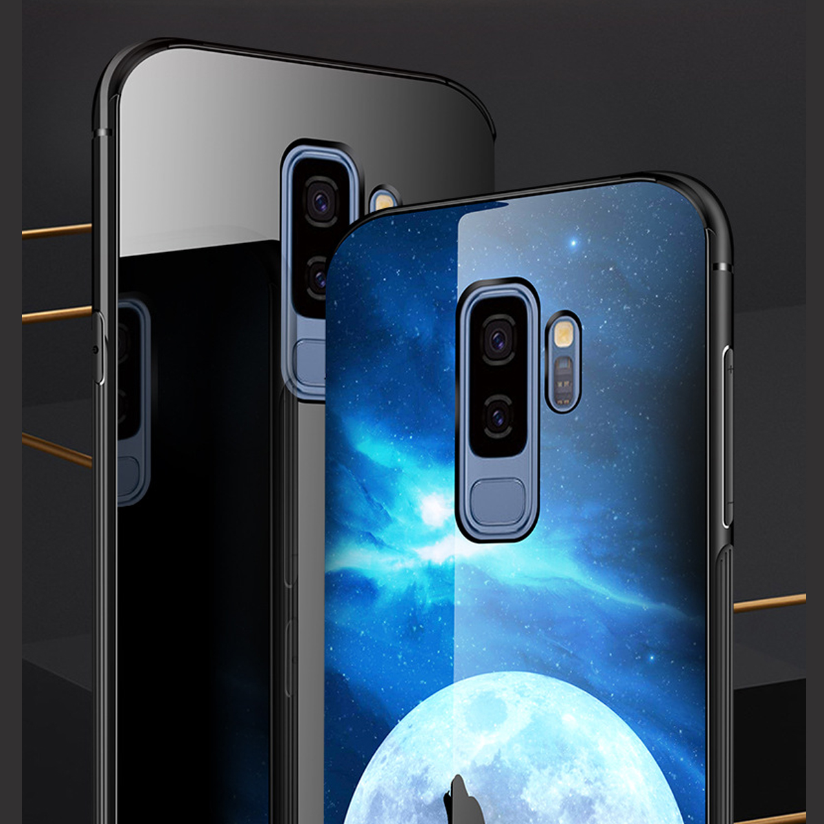 Bakeey-Tempered-Glass-Protective-Case-For-Samsung-Galaxy-S9S9-PlusS8S8-PlusNote-9Note-8-Scratch-Resi-1433977-2