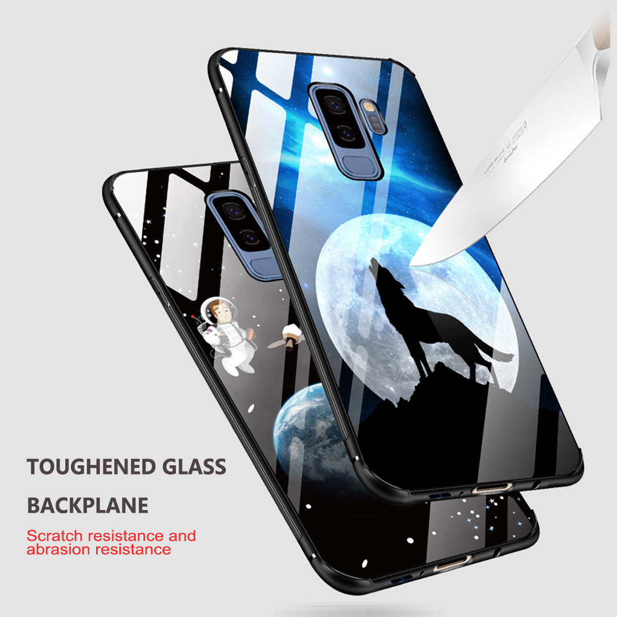 Bakeey-Tempered-Glass-Protective-Case-For-Samsung-Galaxy-S9S9-PlusS8S8-PlusNote-9Note-8-Scratch-Resi-1433977-3