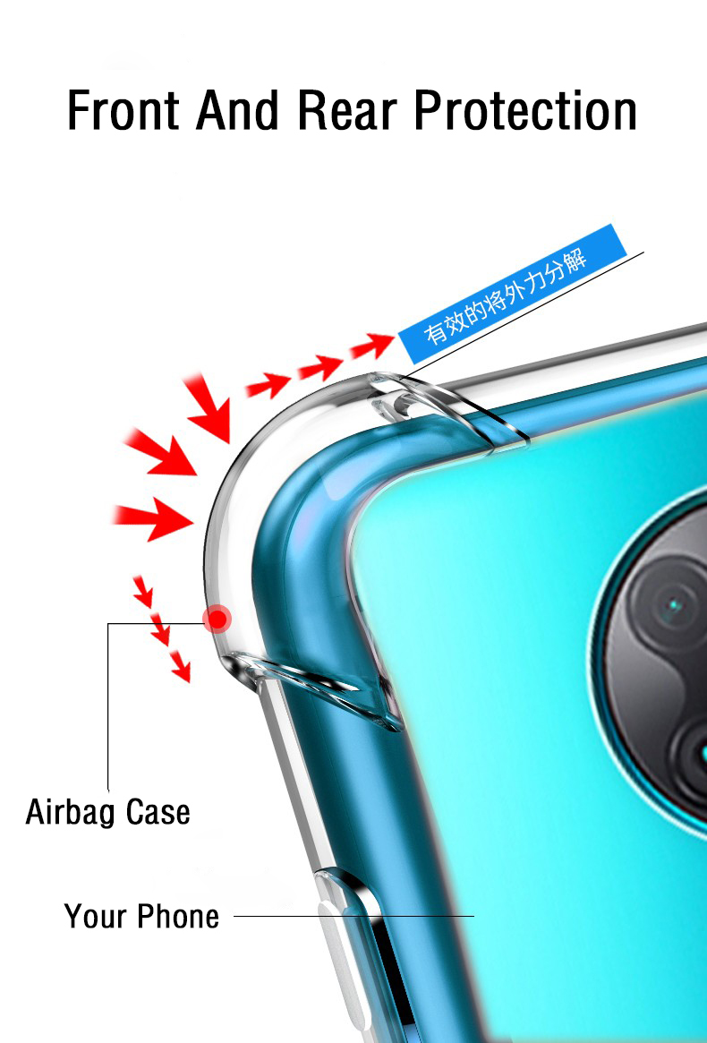 Bakeey-Transparent-Air-Bag-Shockproof-Soft-TPU-Protective-Case-For-POCO-F2-Pro--Xiaomi-Redmi-K30-Pro-1678529-4