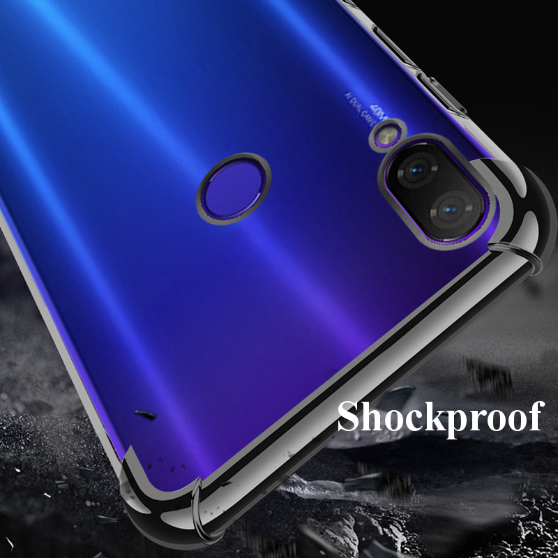 Bakeey-Transparent-Shockproof-Plating-Soft-TPU-Protective-Case-For-Xiaomi-Mi-Play-1550659-4