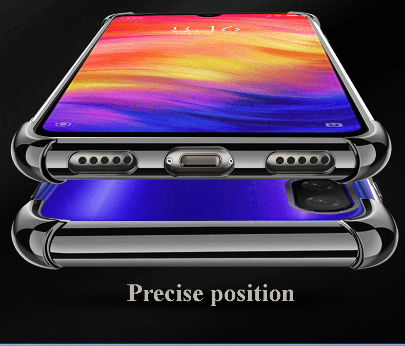 Bakeey-Transparent-Shockproof-Plating-Soft-TPU-Protective-Case-For-Xiaomi-Mi-Play-1550659-6