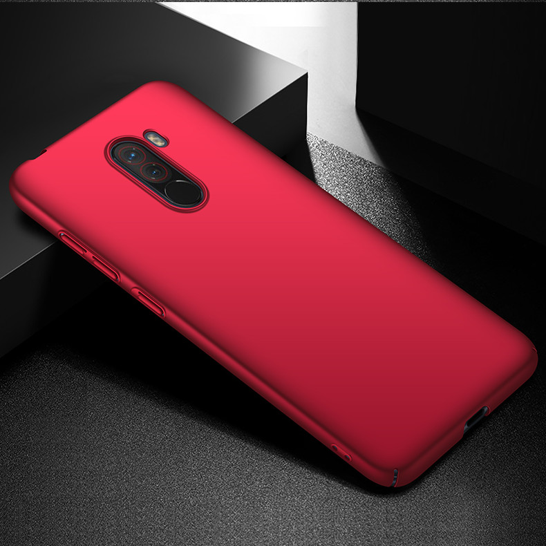 Bakeey-Ultra-Thin-Matte-Hard-PC-Anti-Fingerprint-Protective-Case-For-Xiaomi-Pocophone-F1-1356099-9