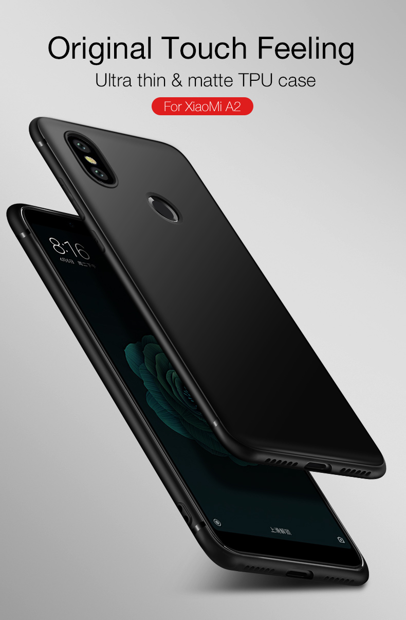 Bakeey-Ultra-thin-Matte-Soft-TPU-Protective-Case-For-Xiaomi-Mi-A2--Xiaomi-Mi-6X-Non-original-1350365-1