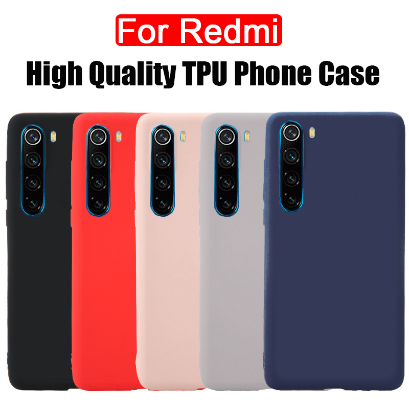 Bakeey-Xiaomi-Redmi-Note-8-Anti-Scratch-Anti-scratch--Shockproof-Soft-TPU-Protective-Case-Non-origin-1586225-1