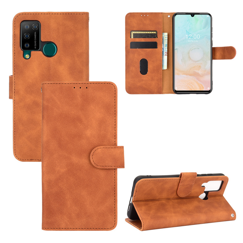 Bakeey-for-Doogee-N20-Pro-Case-Magnetic-Flip-with-Multi-Card-Slots-Wallet-Stand-PU-Leather-Full-Cove-1772137-1