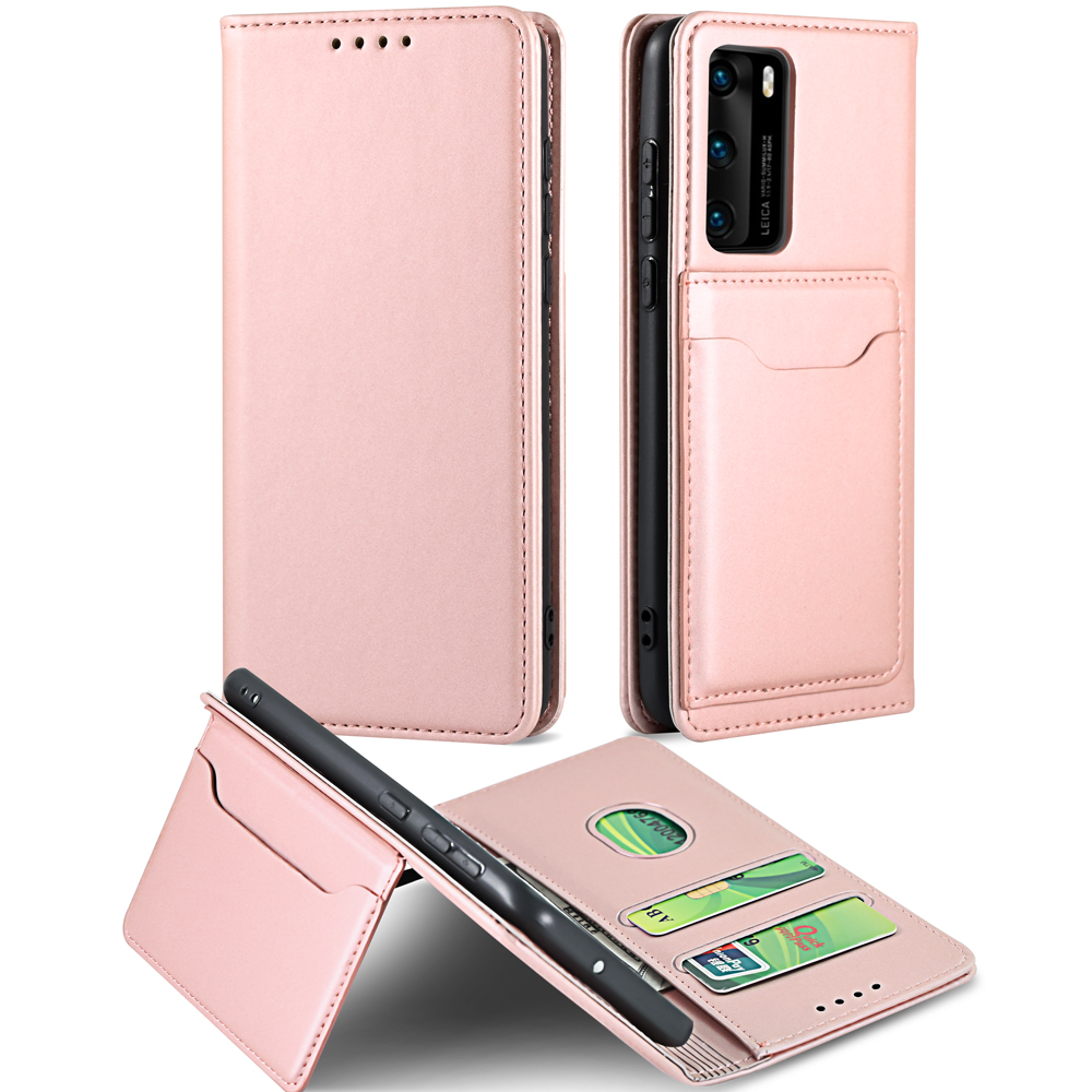 Bakeey-for-Huawei-P40-Case-Business-Flip-Magnetic-with-Multi-Card-Slots-Wallet-Shockproof-PU-Leather-1763635-11